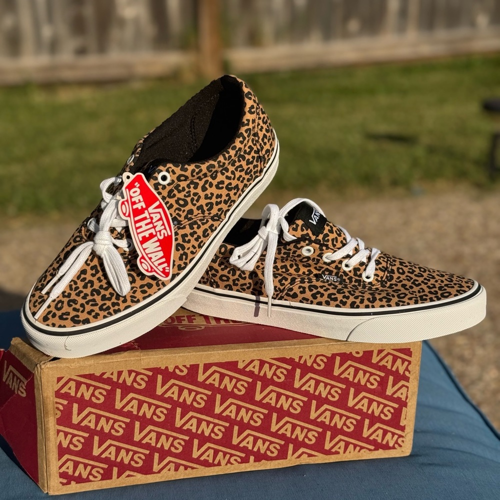 Vans Wild Leopard Print Sneakers